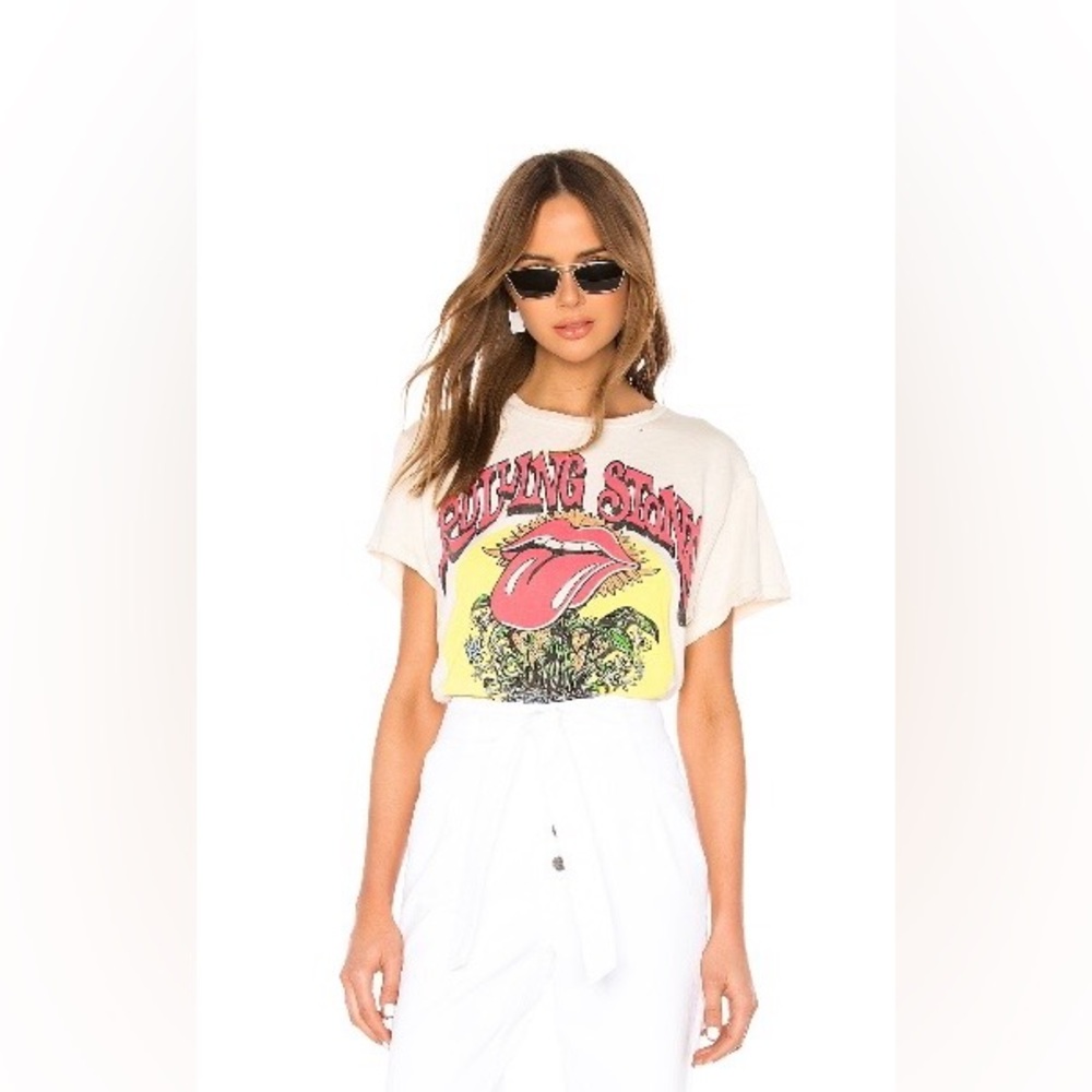 MadeWorn ROLLING STONES
1972 TEE in Dirty White